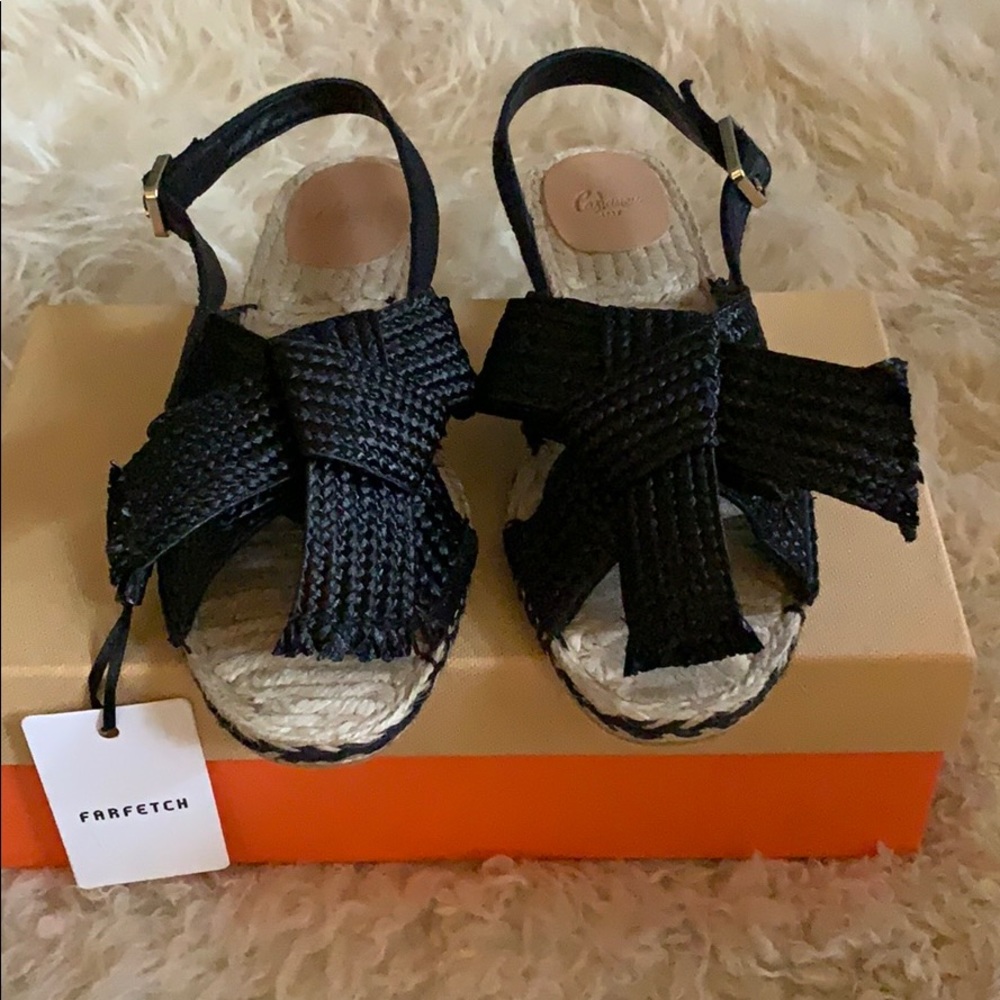 Black Castañer sandals